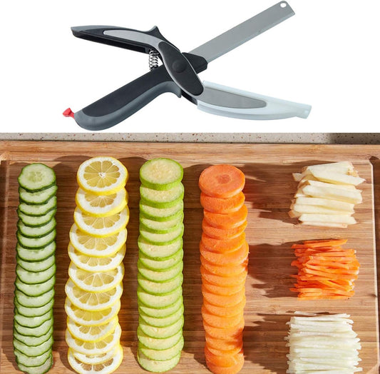 SmartCutter™ 2-in-1 Stainless Steel Kitchen Scissors