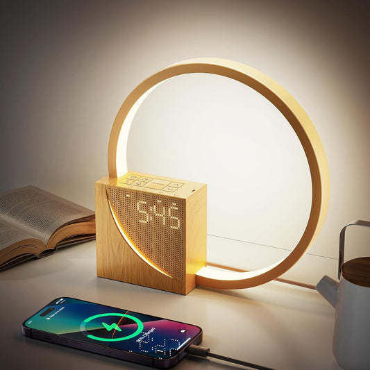 LumiGlow™ 4-in-1 Bedside Lamp